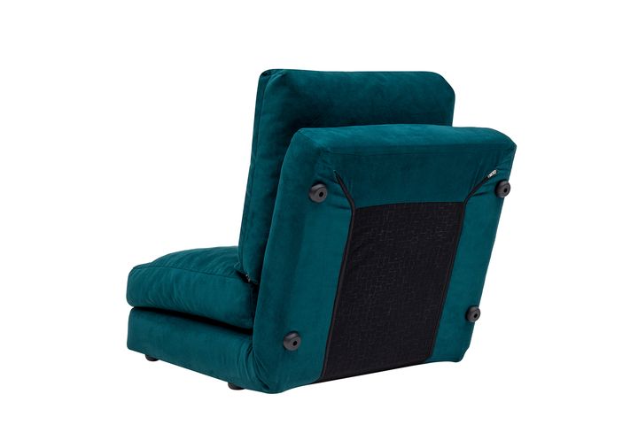 Pafu Taida Opklapbare Fauteuil, Petrol