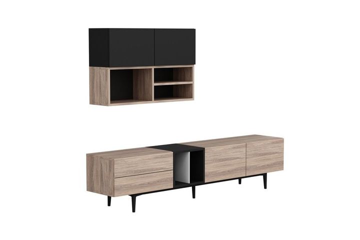 Diany TV Unit, 195 cm, Walnut