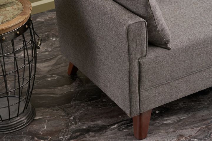 Bella Soft 3-Zitsbank, Bruin