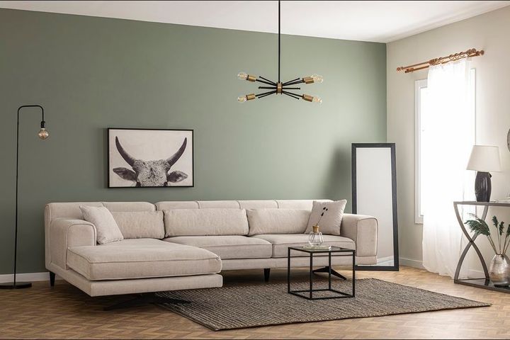 Jivago Hoekbank Links, Ecru