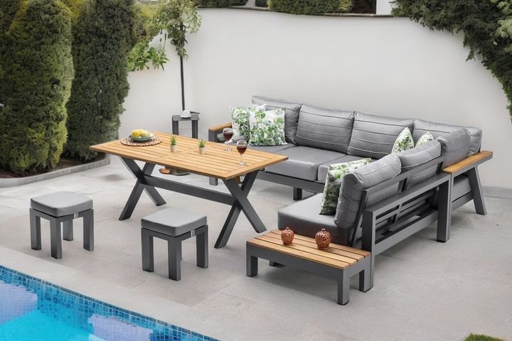 Daisy Hoekloungeset, Antraciet