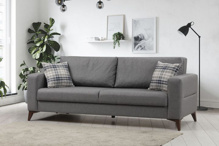 Crystal Slaapbank, Donkergrijs