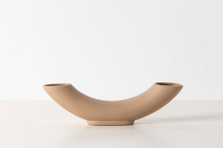 Buccina Duo Vase, Cream
