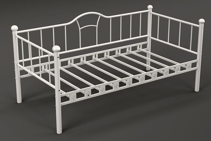 Camelia Metalen Bedbank, 90x200 cm