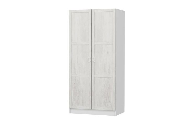 Medway Country Kledingkast met 2 Deuren, Wit