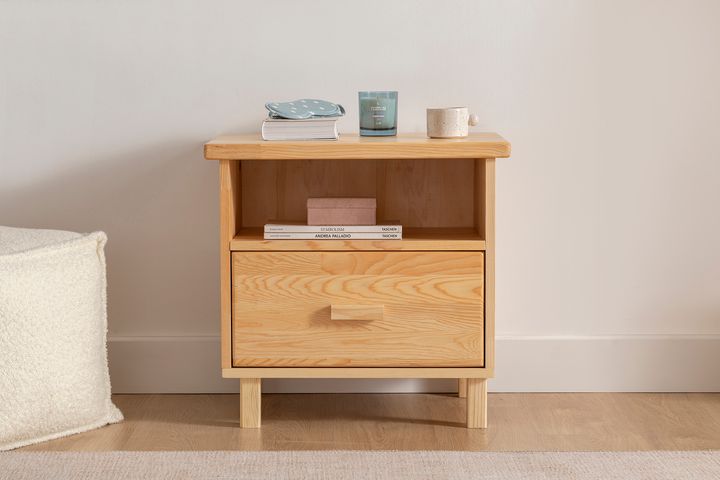 Ranch Nachtkastje met Eén Lade