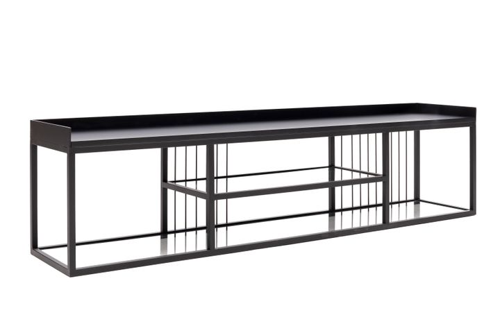 Lola Tv-Meubel, Zwart, 180 Cm