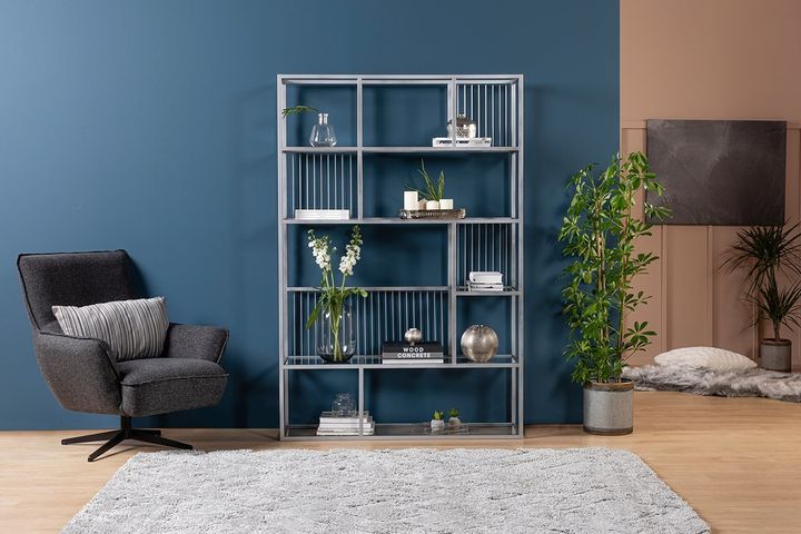 Lola Boekenrek, 120 cm, Zilver