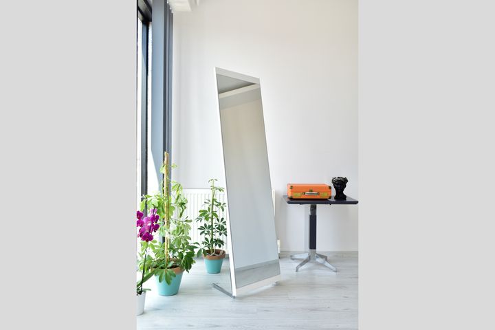 Our Standspiegel aus MDF, 45x160 cm, Weiß