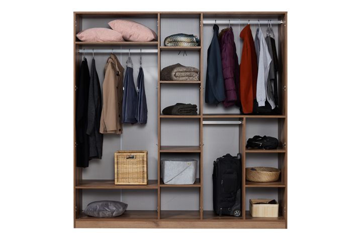 Lupo Kledingkast met 5 Deuren