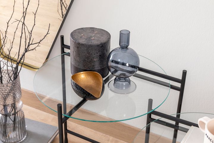 Claire Zwart Zigon Set, Vlak Glas