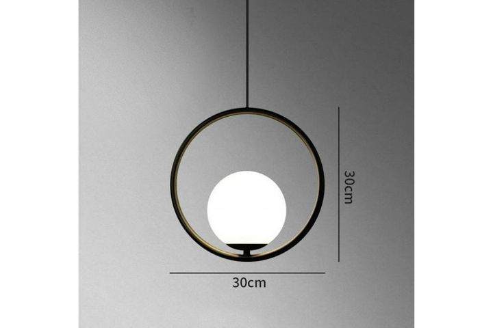 Giannis Moderne Hanglamp, Zwart