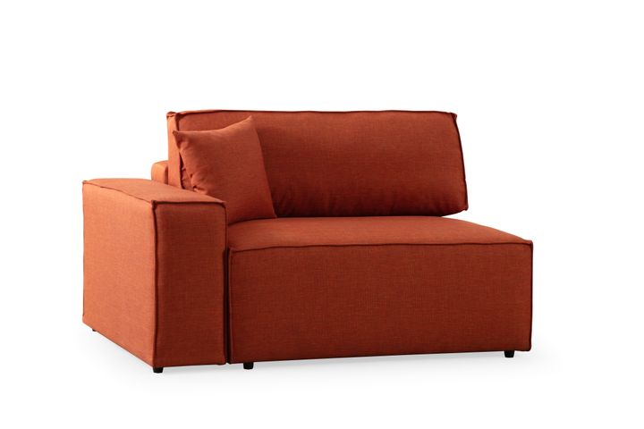 Pirlo Hoekbank Rechts, Oranje