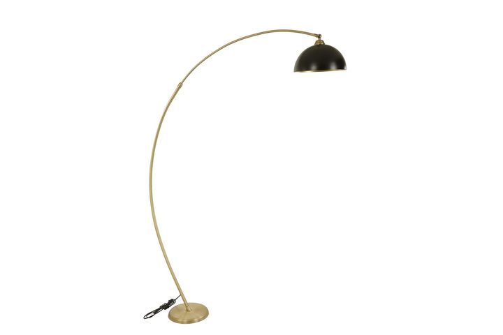 Lumexx Misra Retro 3 Kops Vloerlamp, Antieke Poot