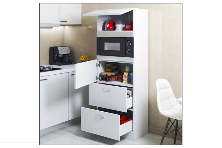 Bicabin Magnetron & Keukenkast met Rekken
