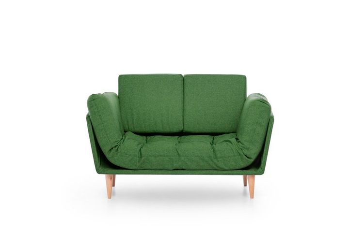 Futon Nina 2-Zitsbank, Groen