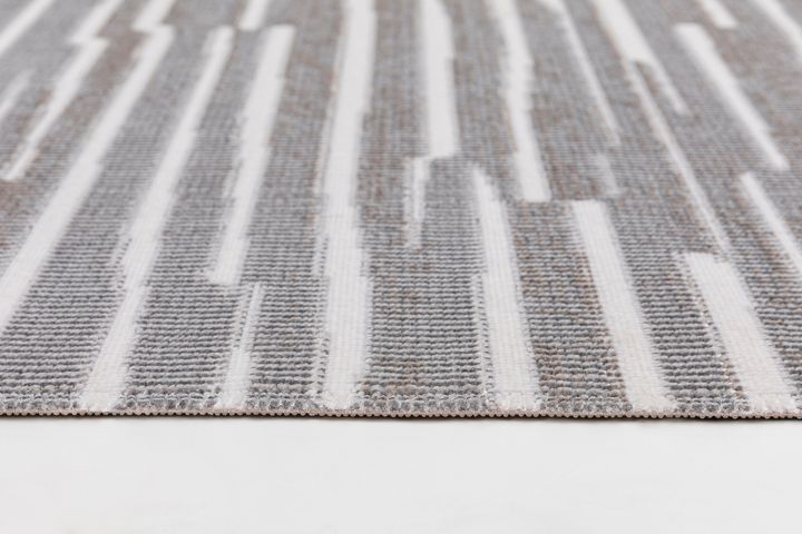 Mitsu Machinetapijt, 80x150 cm, Grijs