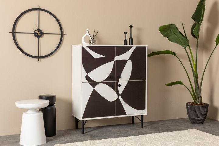 Aulia Multifunctionele Kast met Metalen Poten