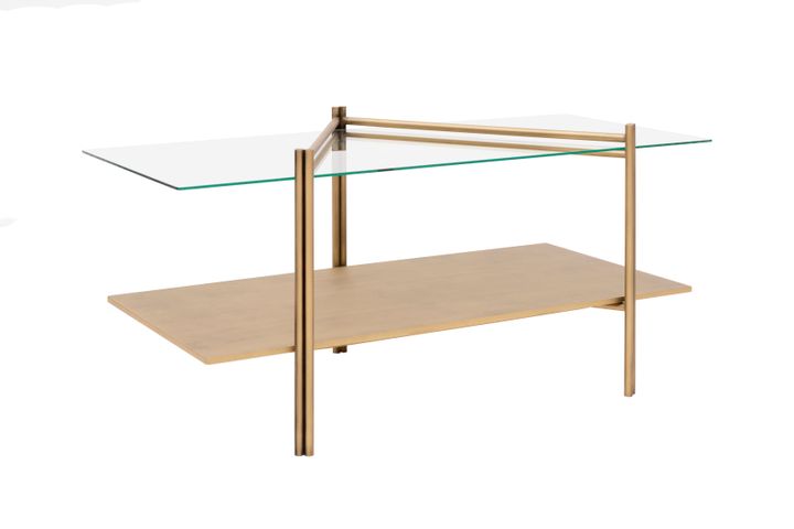 Olivya Salontafel, Messing Verouderd