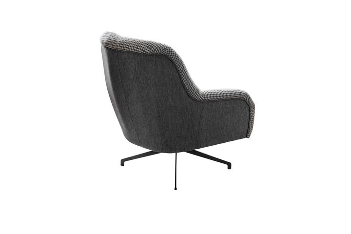 Mondeer Fauteuil de Salon, Fauteuil Confortable en Tissu Bouclette avec