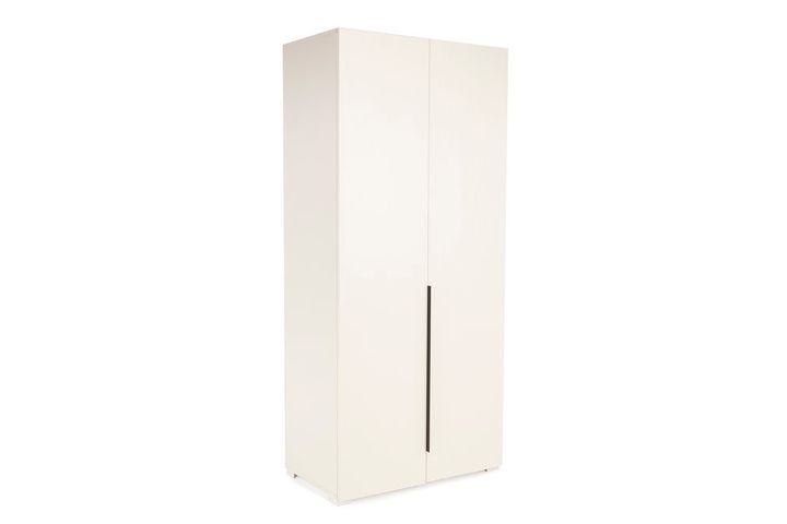 Luke 2 Door Wardrobe, White