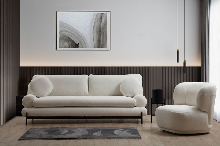 Livorno Fauteuil, Creme