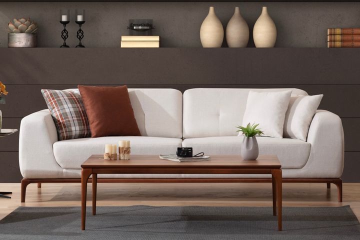 Natura 3-Zitsbank (Kleurkeuze Stof In Showroom)
