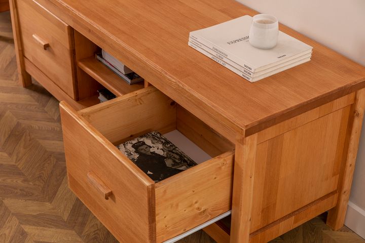 Ranch TV-Meubel, Eik