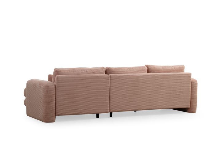 Lilly Hoekbank Rechts met Lont, Roze