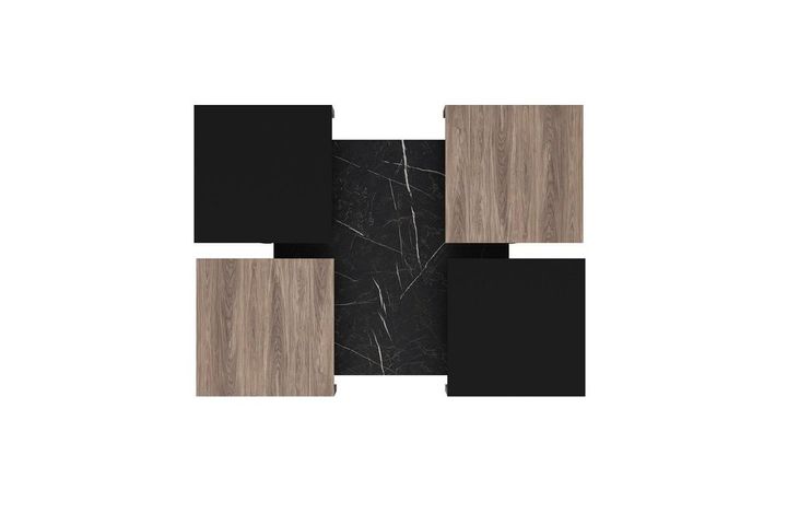 Owen Coffee Table, Beige & Black