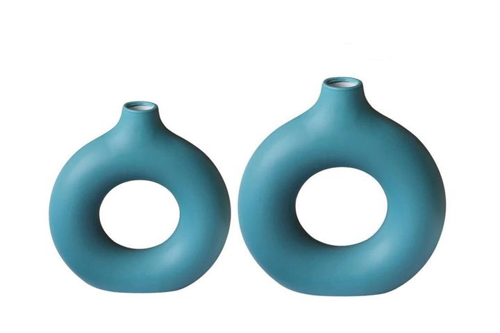 Ring Vazen Set, 2-delig, Turkoois