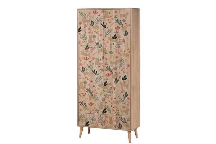 City Cat Kledingkast met 2 Deuren