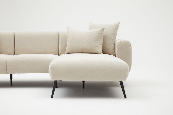 Side Hoekbank, Creme