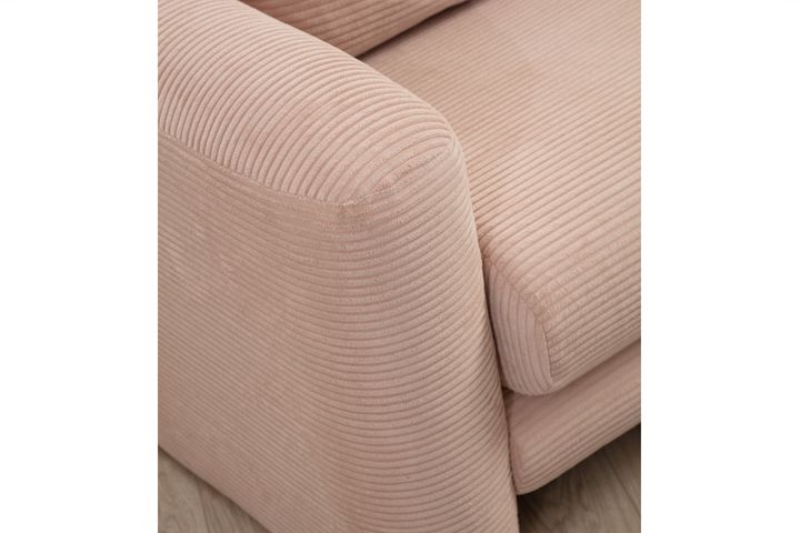 Lilly Hoekbank Rechts met Lont, Roze
