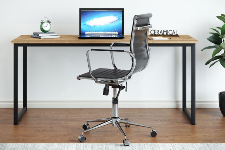 Ceramical Bureau, 160 cm, Natuurlijke Kleur