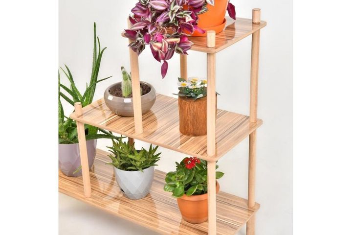 Prado Wooden Plant Stand, 79 cm