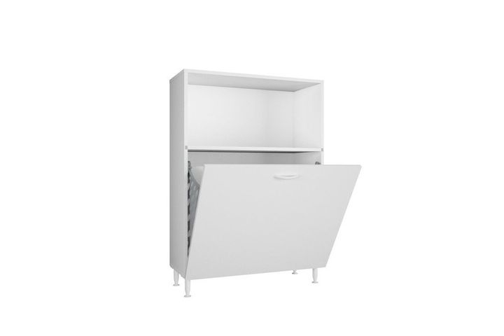 Eucalyptus Badkamermeubel met Wasmand