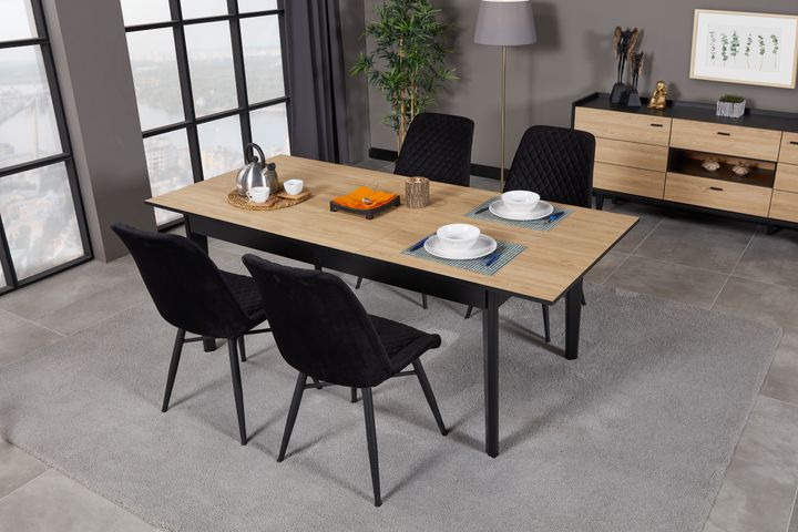 Teta Uitschuifbare Tafel, 160x90 cm