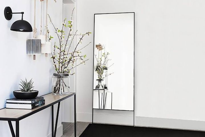 Decopratic  Full Length Mirror, 170 x 70 cm, Black