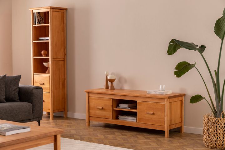 Ranch TV-Meubel, Eik