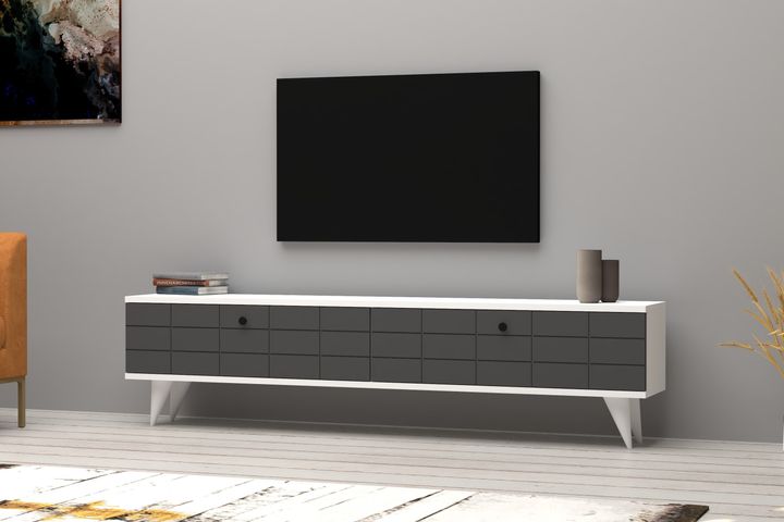 Alberi TV Unit, 160 cm, Grey