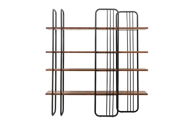 Boston Bookcase, 180 cm, Walnut