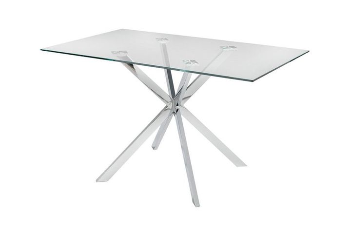 Sperrin Metalen Eettafel, Zilver