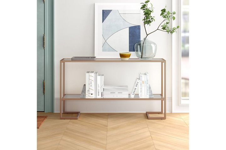 Zodoi Console Table, Gold