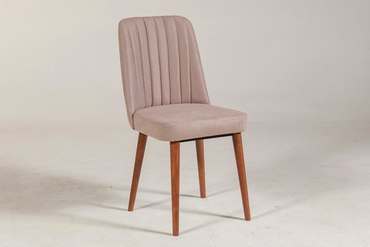 Vina Stoel, Beige en Walnoot