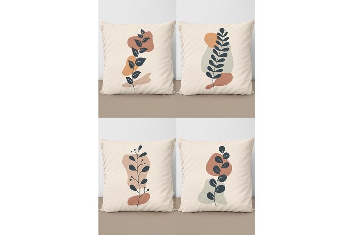 Boho Flow Kussensloopset, 4-delig