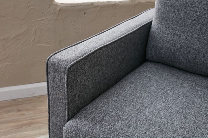 Eva-Serie 3-Zitsbank Met Bed Functie, Grijs