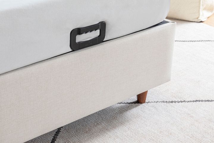 Luna Arche Boxspring Set, 160x200 cm, Creme