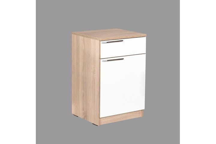 Adore Plus 1 Door 1 Drawer Bedside Table