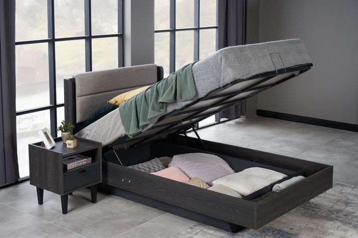 Franz Bedframe met Opbergdoos, 120x200 cm